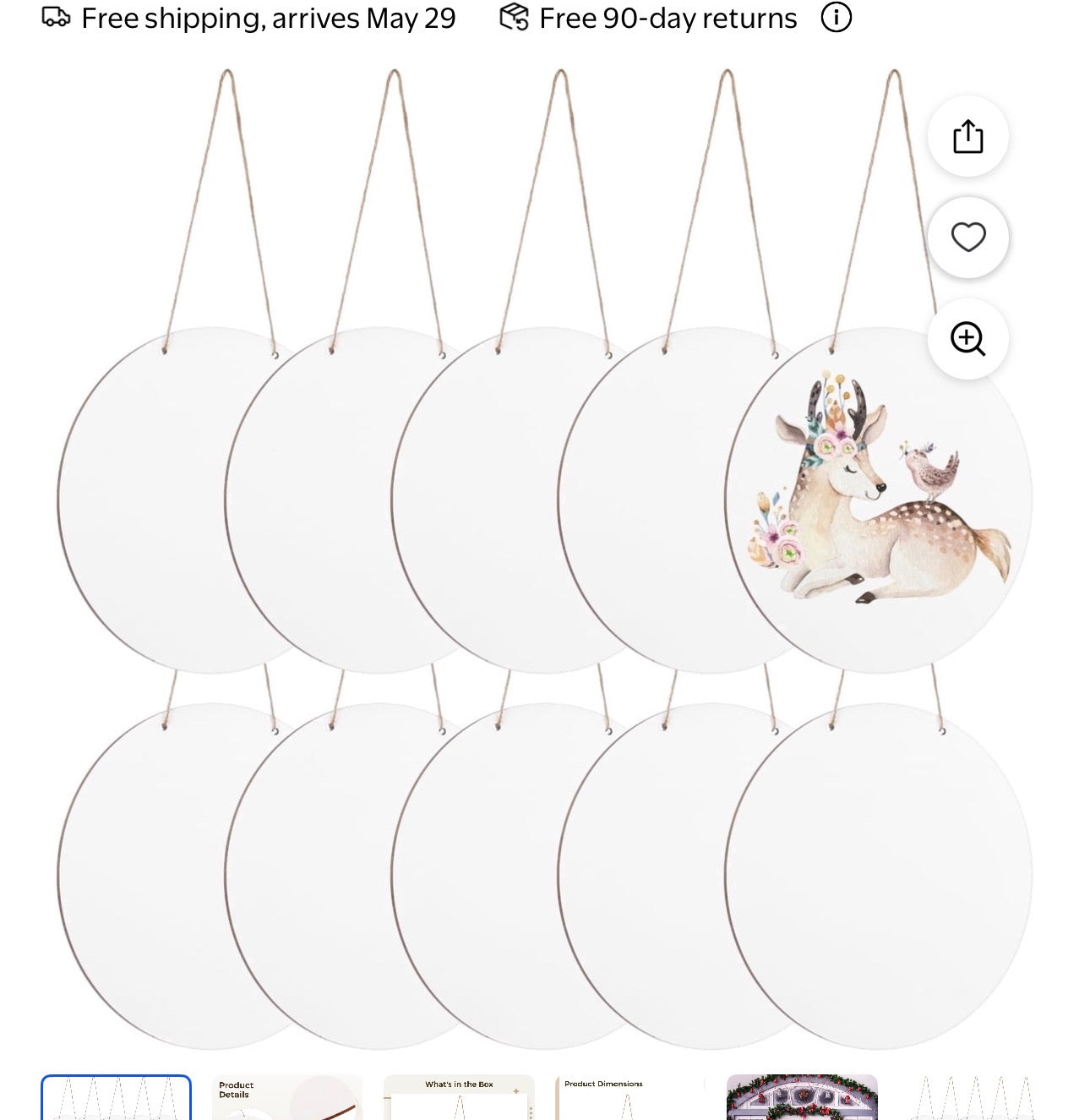 PREORDER CUSTOM DOOR HANGERS- HAND-PAINTED/ VINYL