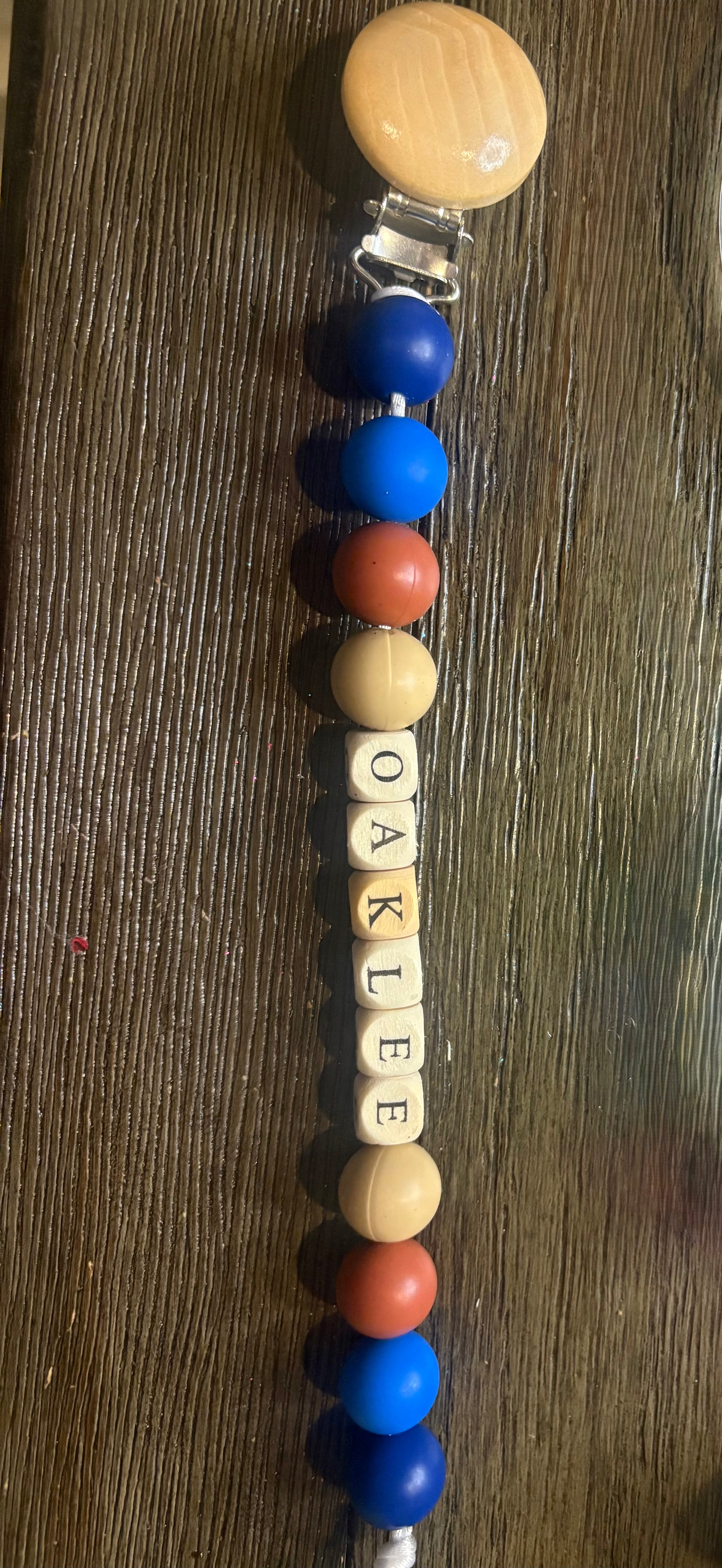 Custom pacifier Clips