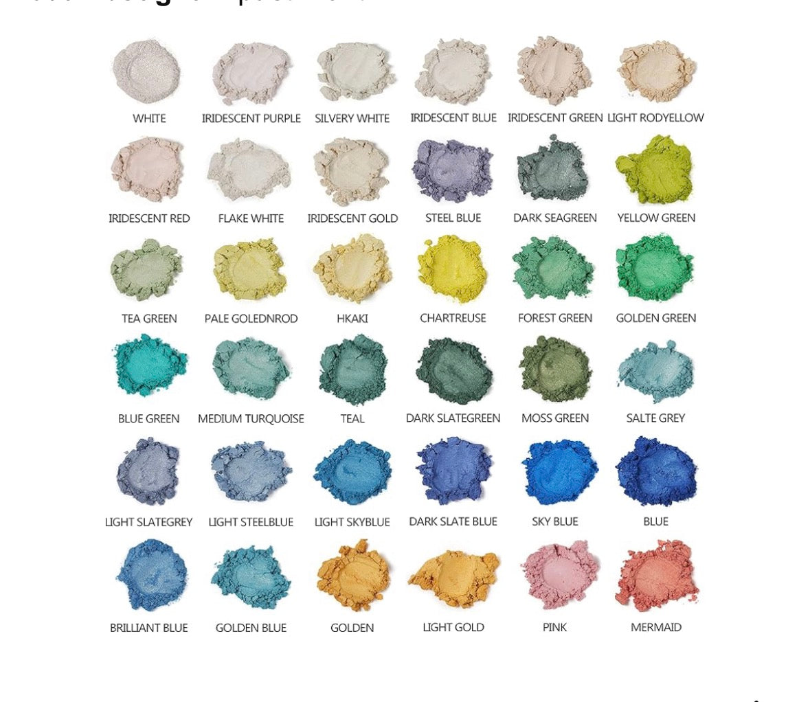 Pick your base color!