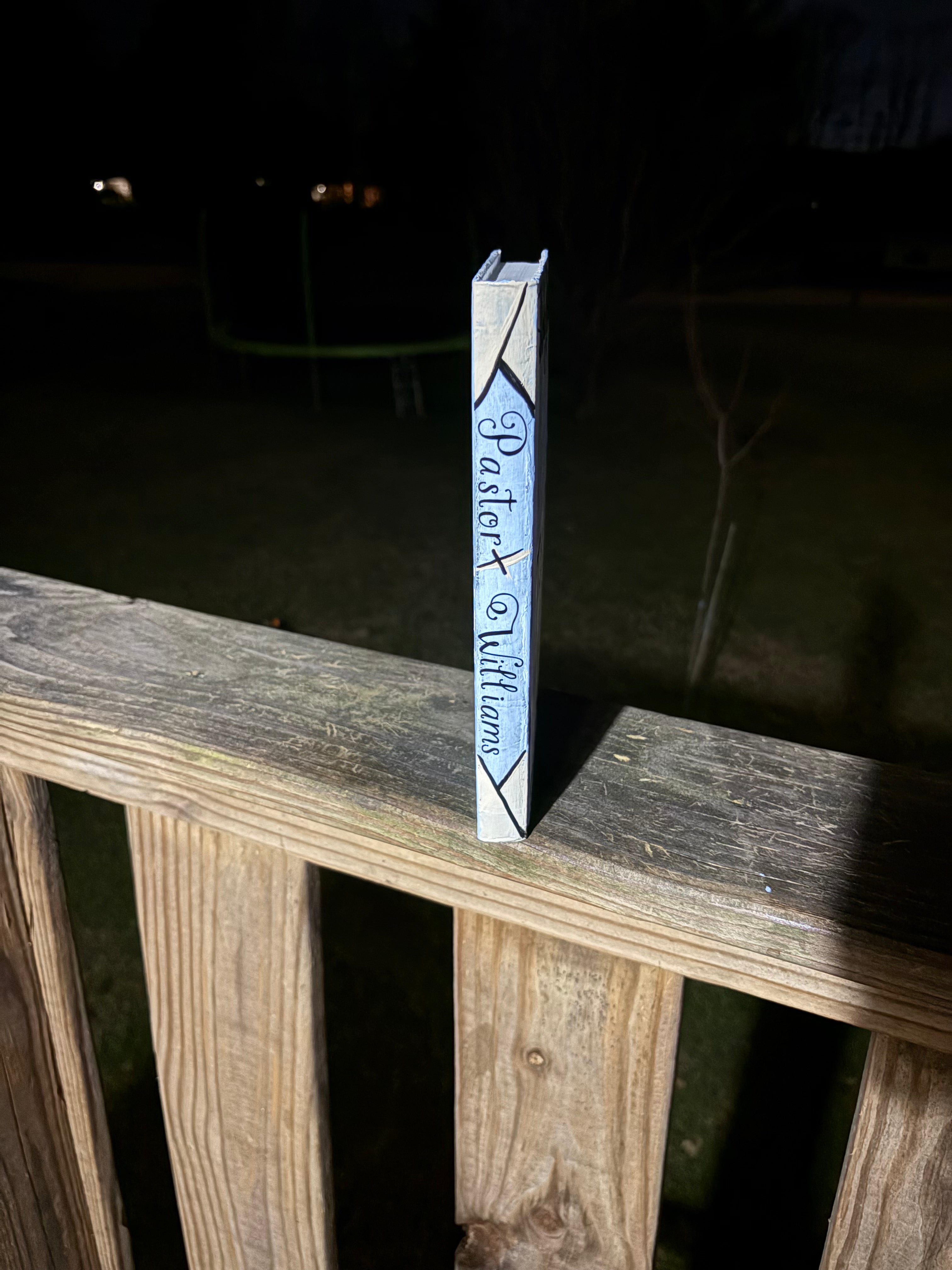 Hand painted custom bibles