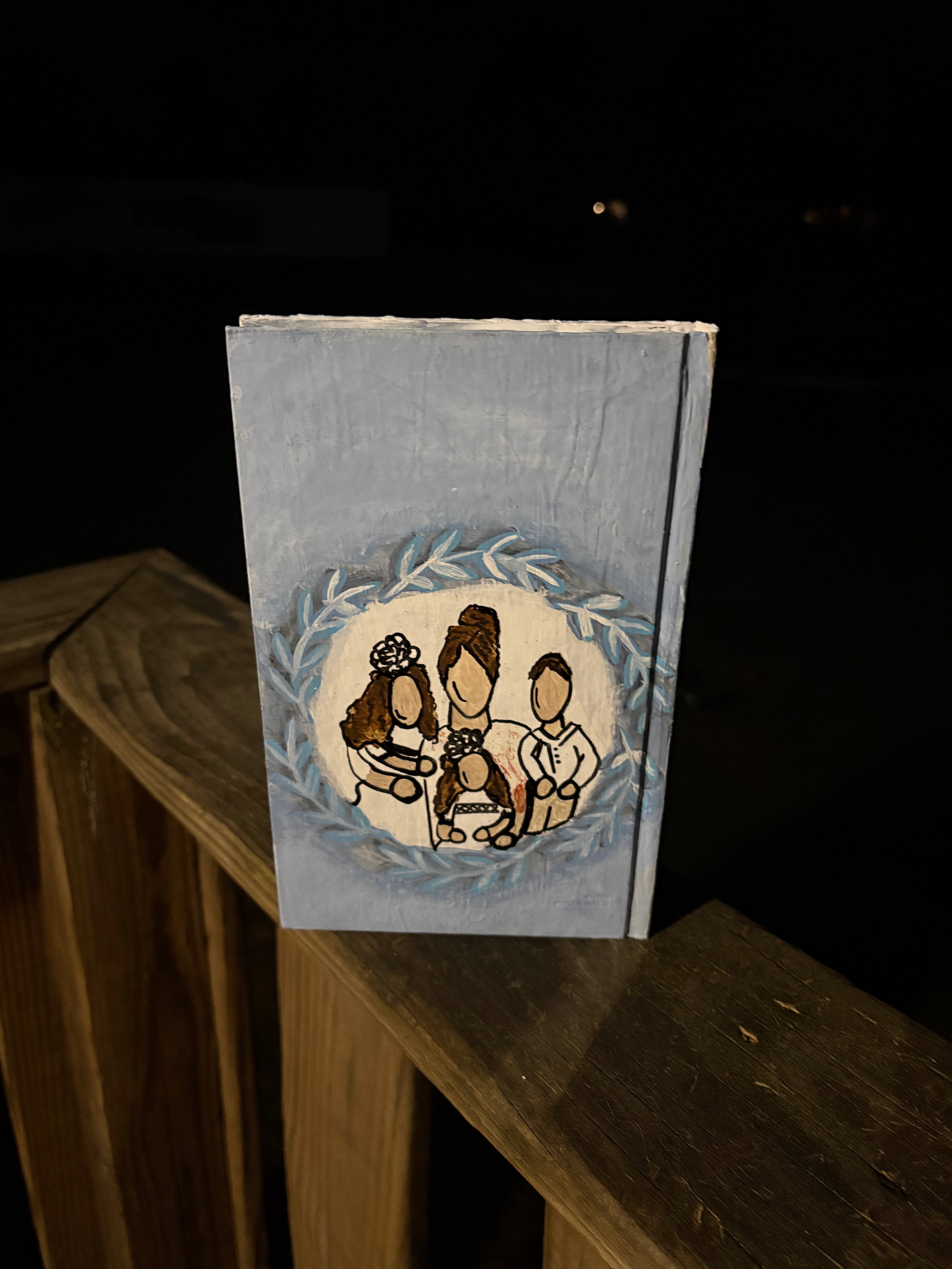 Hand painted custom bibles