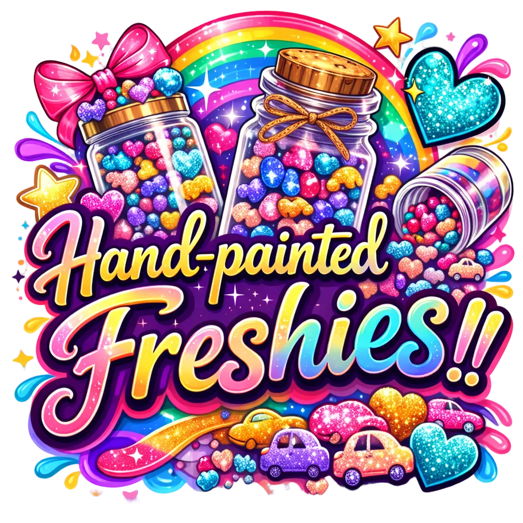 Hand-painted Freshie!
