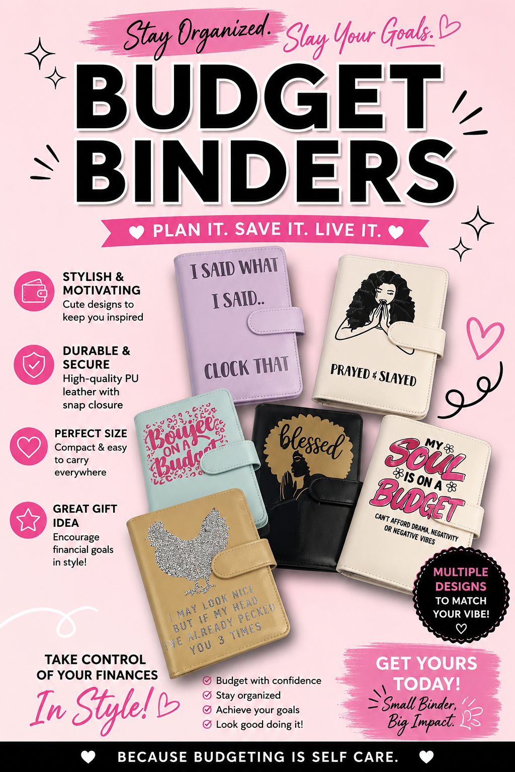 PREORDER BUDGET BINDERS