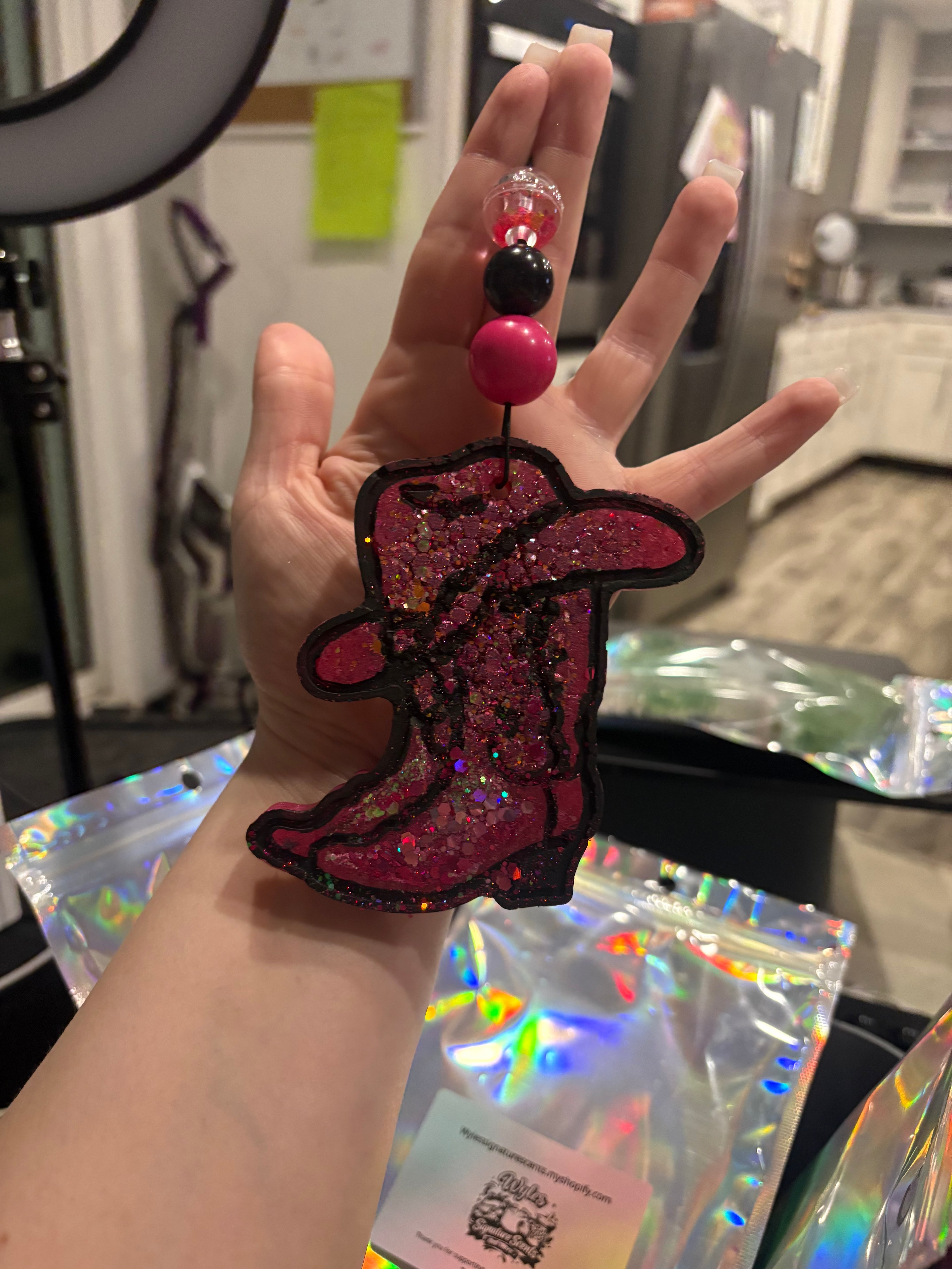 Hand-painted Freshie!